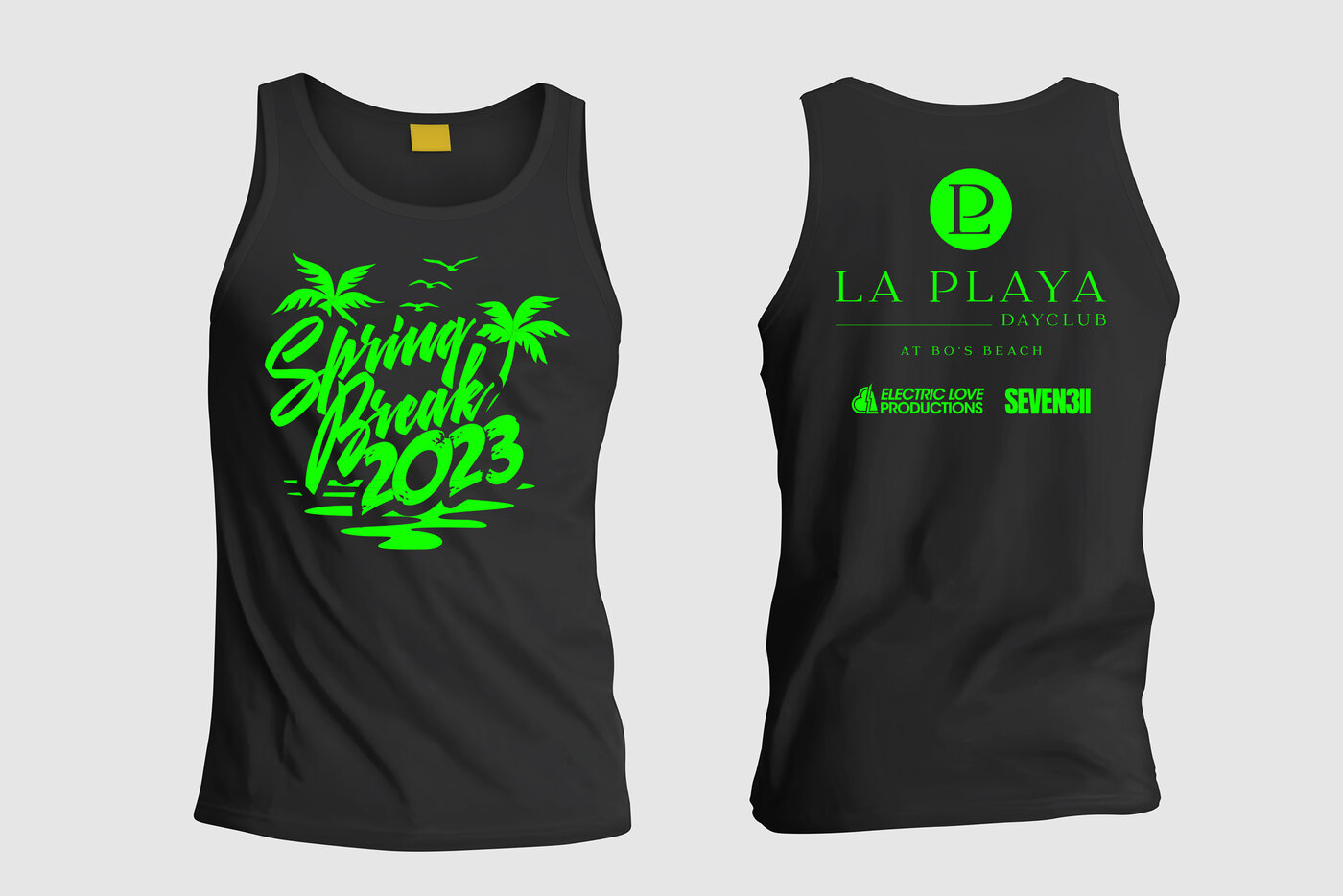 La Playa Spring Break tank top