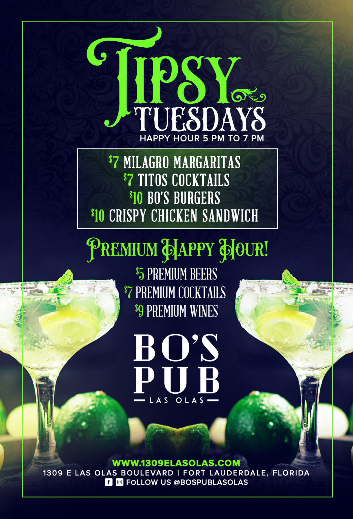 Tipsy Tuesdays flyer