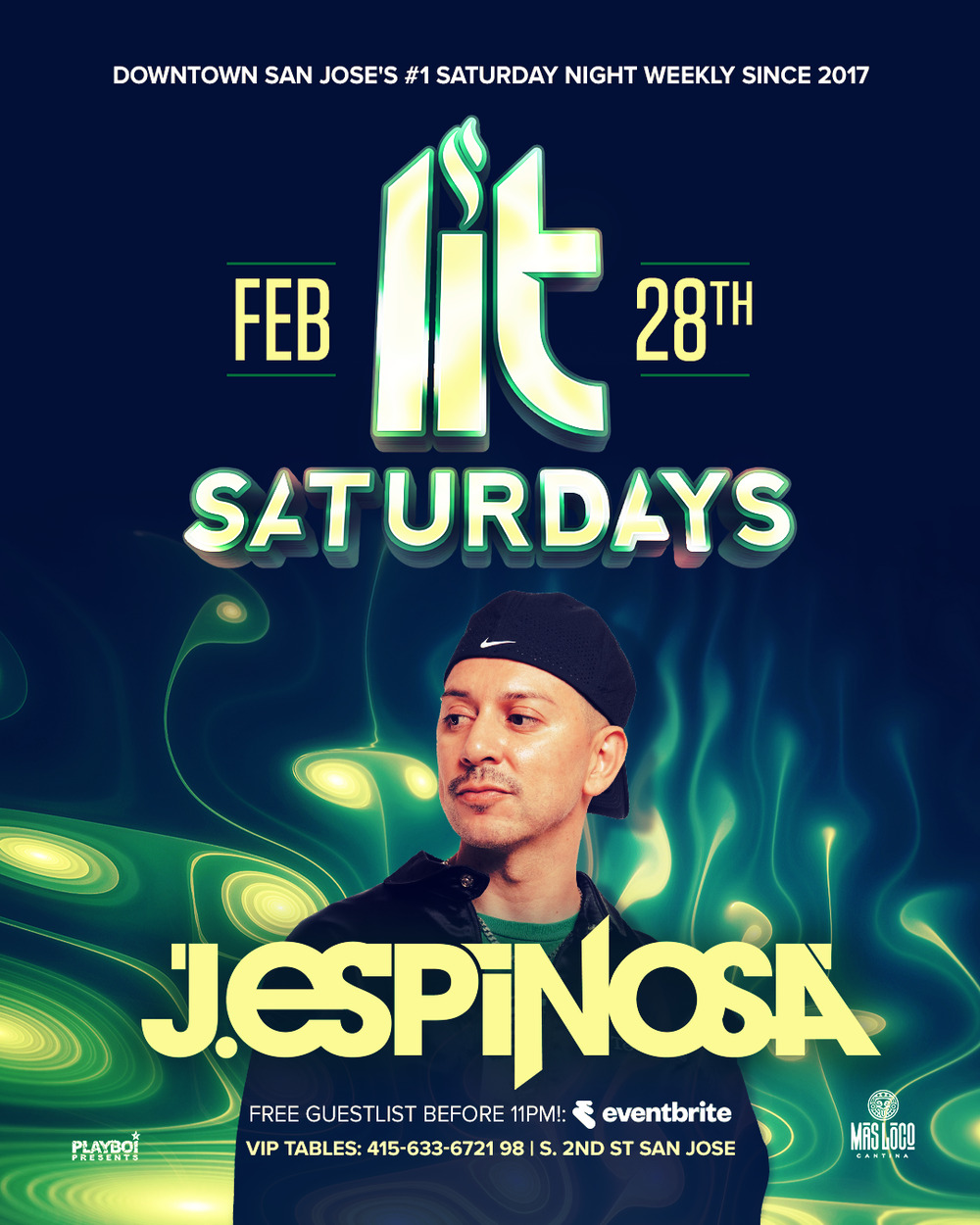 Lit Saturdays event flyer